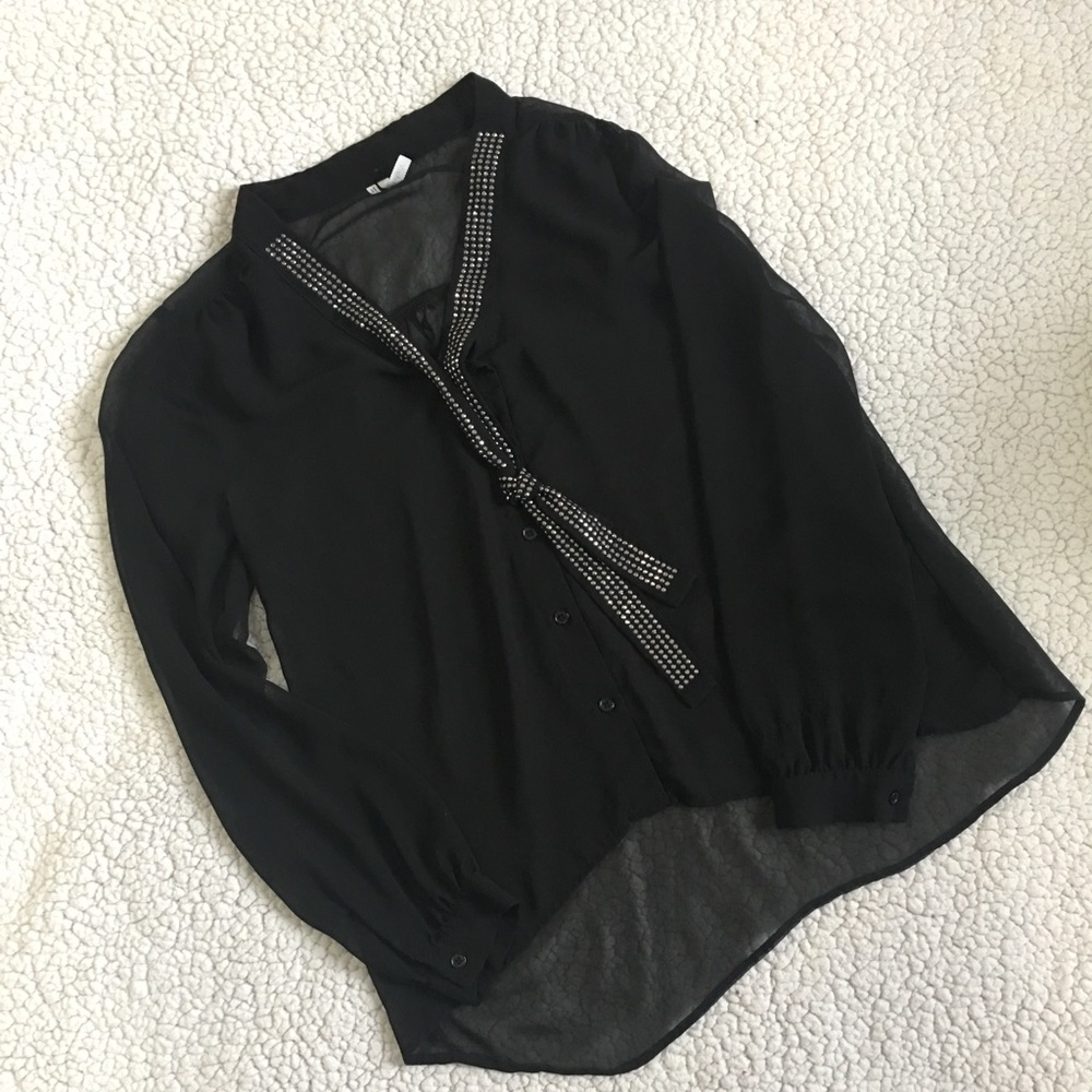 Studio Y Sheer Blouse